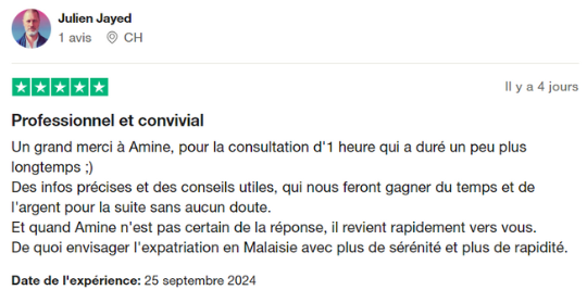 AVIS TRUSTPILOT